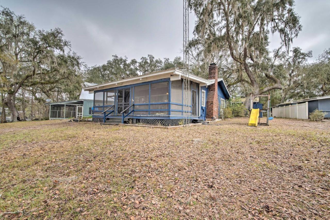 Unplugged Withlacoochee Riverfront Retreat! Bushnell Ngoại thất bức ảnh