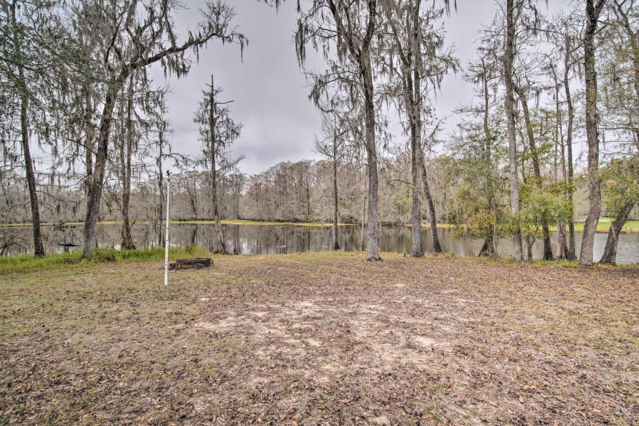 Unplugged Withlacoochee Riverfront Retreat! Bushnell Ngoại thất bức ảnh