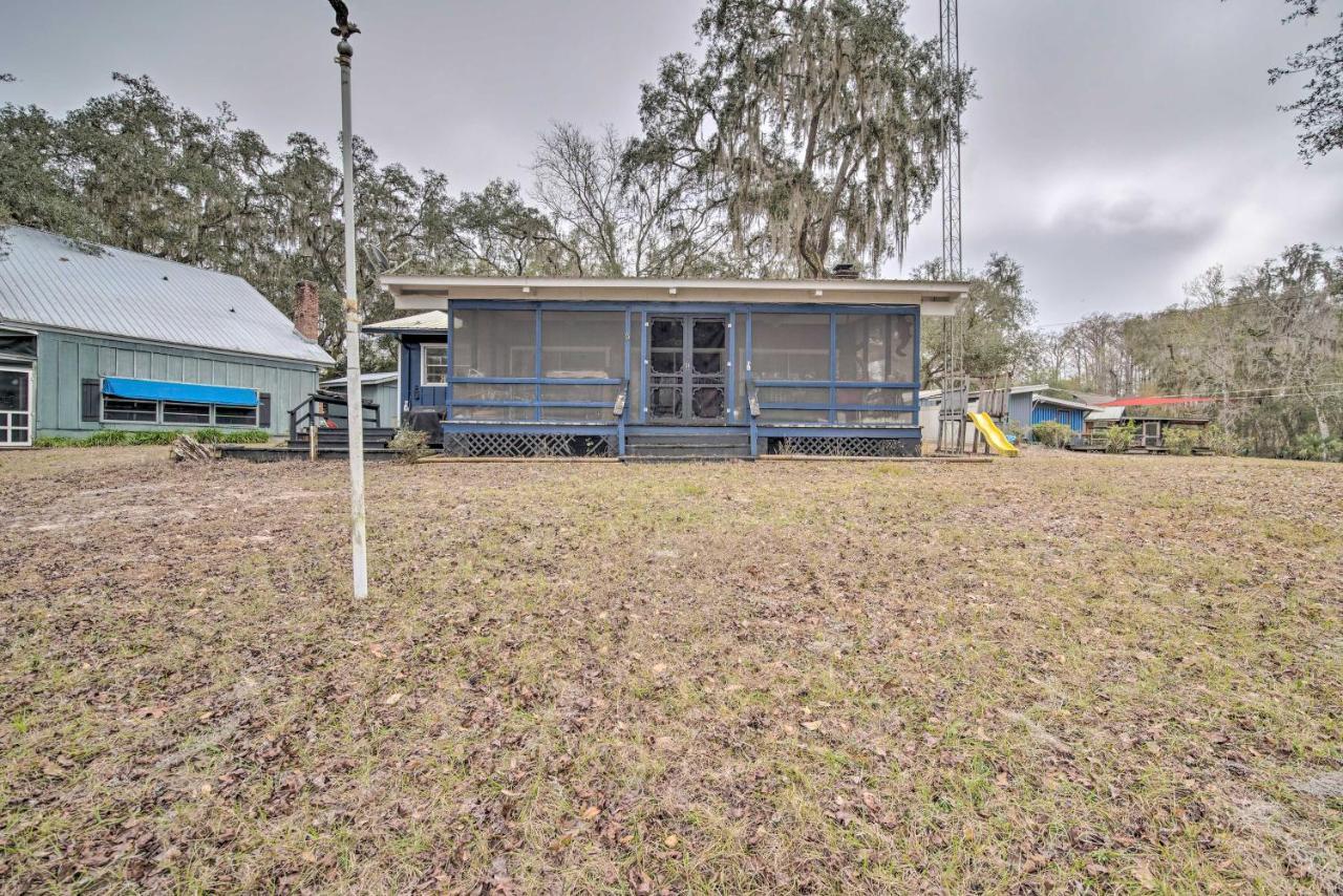 Unplugged Withlacoochee Riverfront Retreat! Bushnell Ngoại thất bức ảnh